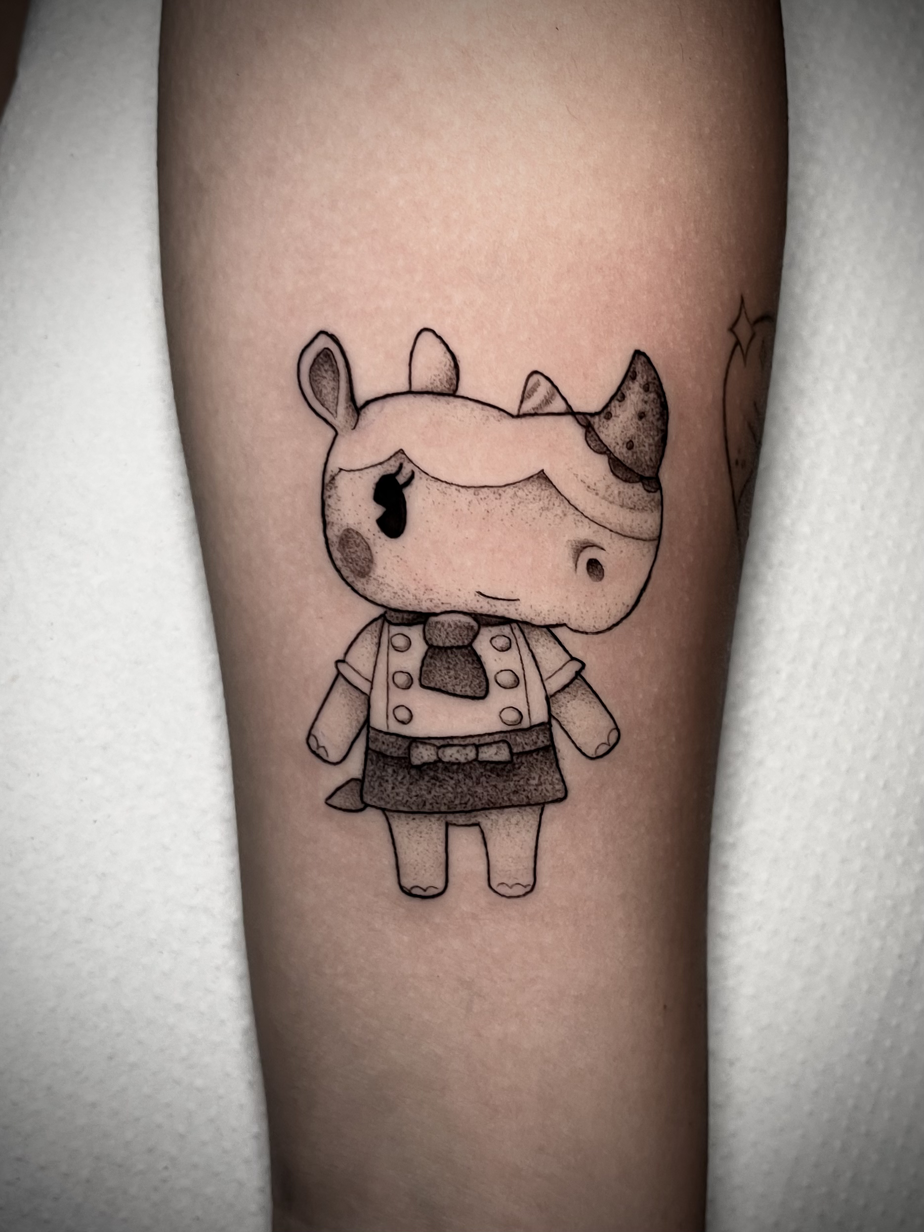 Cartoon quote tattoo