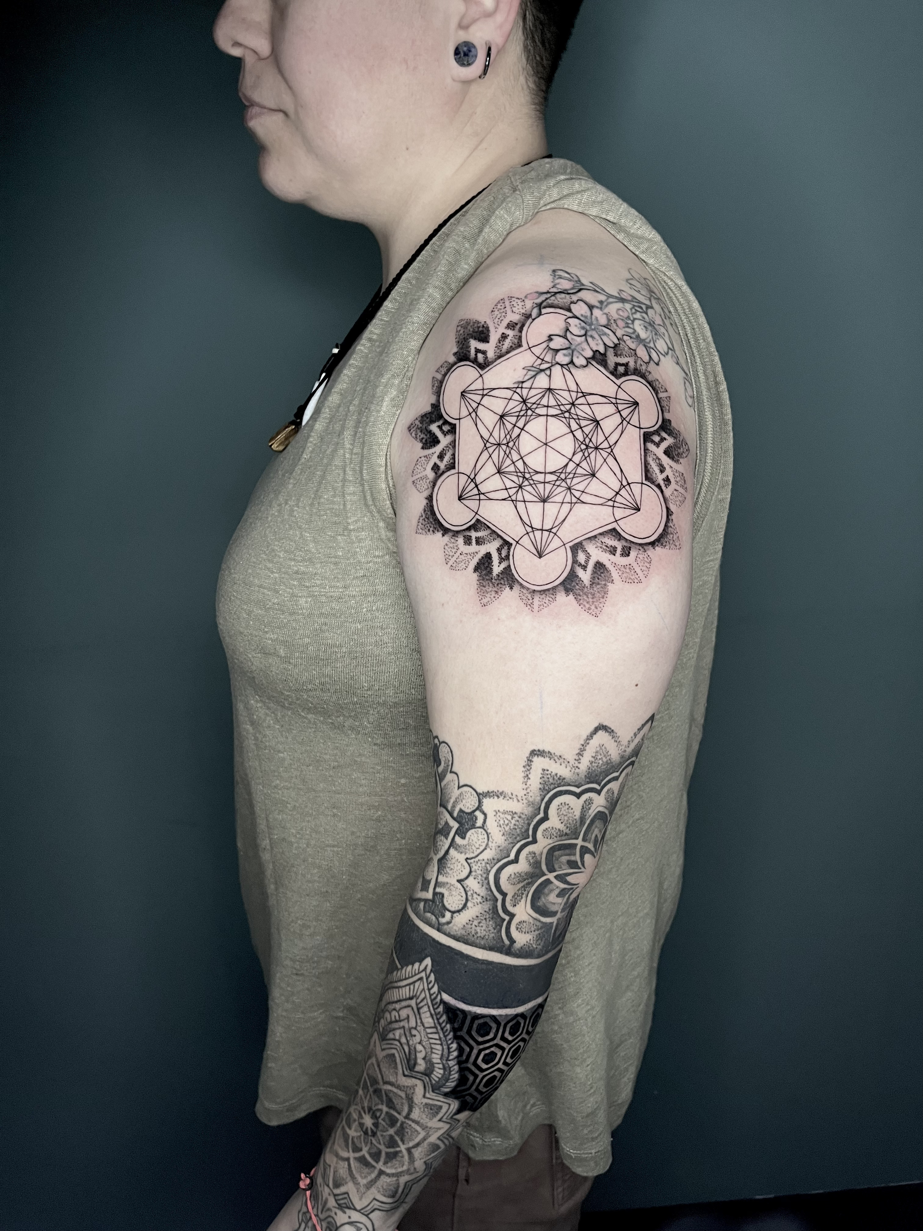 Geométrico botanical illustration